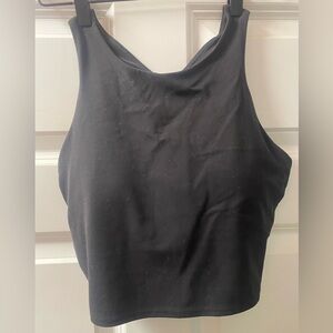 Athleta racer back crop bra